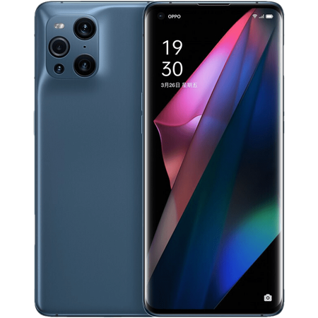 find x3 pro 全网通5g手机 高通骁龙888 5000万双主摄imx766 雾蓝 8gb