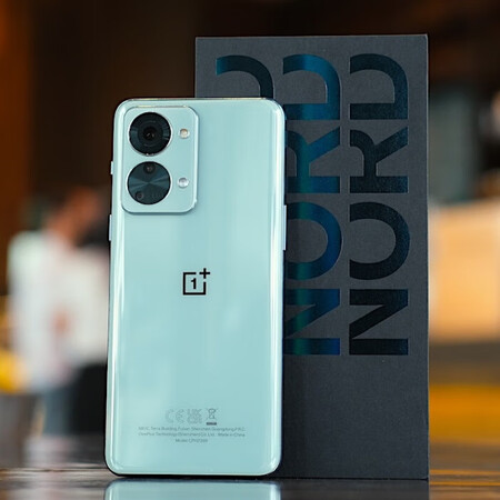 一加oneplus一加nord2t手机5g海外国际版智能手机蓝色12g256g