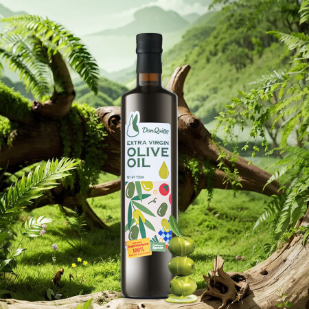 Don Quitto唐吉多特级初榨橄榄油750mL高多酚低酸...