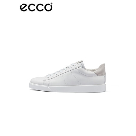爱步（ECCO）*休闲板鞋男鞋 休闲鞋小白鞋低帮百搭系带板鞋...