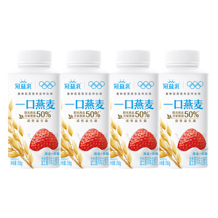 蒙牛（MENGNIU）冠益乳生牛乳发酵活性益生菌低温酸奶燕麦...