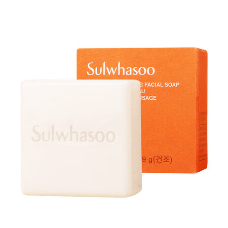 雪花秀（SULWHASOO）新品人参洁面皂韩国宫中蜜皂新款升...