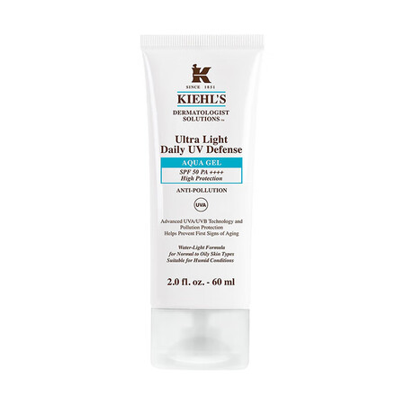 科颜氏（Kiehl's）水感柔润防晒乳小橘盾小冰盾...