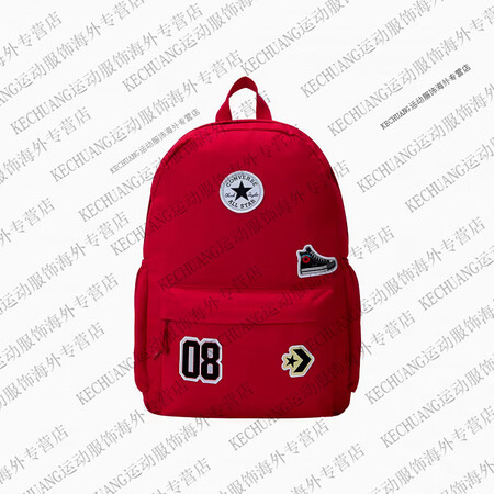 匡威（Converse）双肩包2025儿童学生书包背包中号蓝...