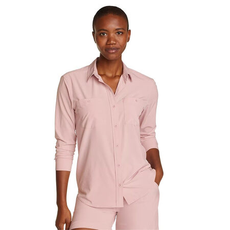 EDDIE BAUER 女式休闲 浅紫红色 Large