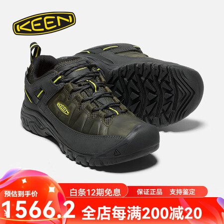 KEEN科恩TARGHEE III WP“踏极”男女户外防水...