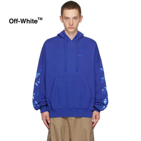OFF-WHITE 奢侈品 男士 蓝色 MOON OVER ...