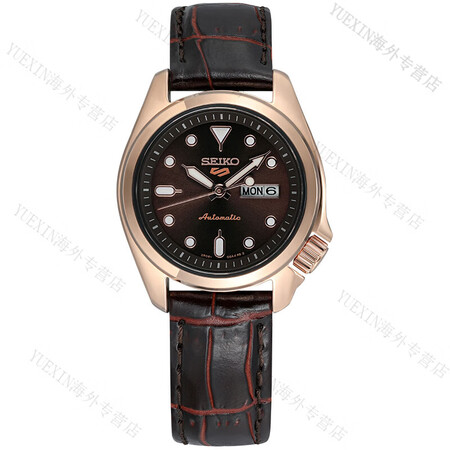 精工(SEIKO)5号手表女款潮流百搭小表盘机械表SRE00...