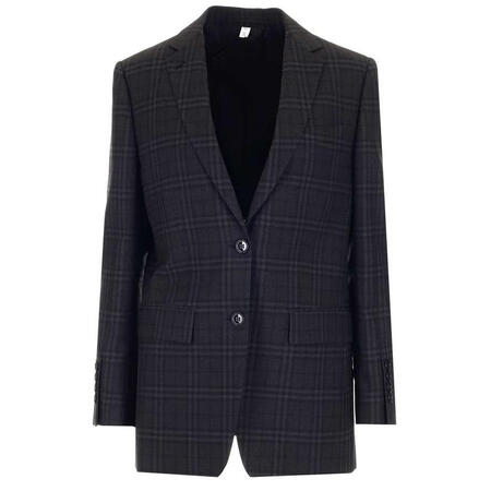 博柏利（BURBERRY） 新季品 奢侈品 女士  格紋單排...