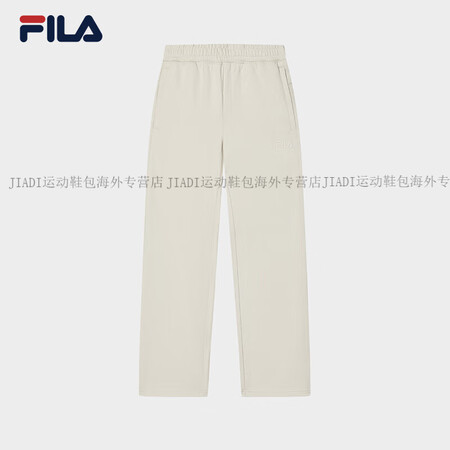 斐乐（FILA）男士针织运动长裤秋季款宽松直筒裤时尚舒适休闲...