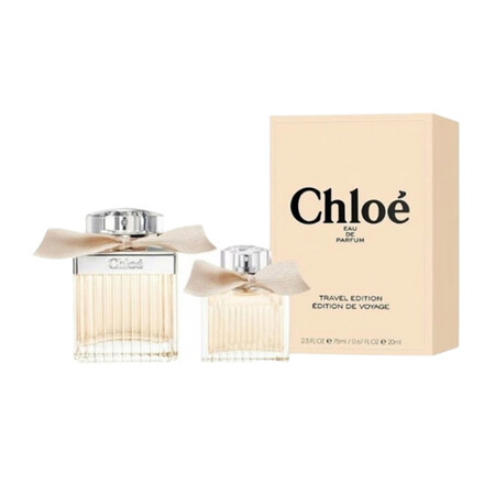 蔻依（Chloe）送女友女士香水礼品套装清新EDP75ml+...