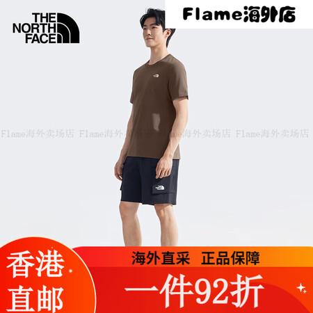 北面（The North Face）【经典款】男女同款棉短袖...