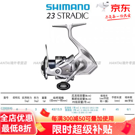 禧玛诺（SHIMANO）款STELLA斯泰拉轻量远投纺车轮路...