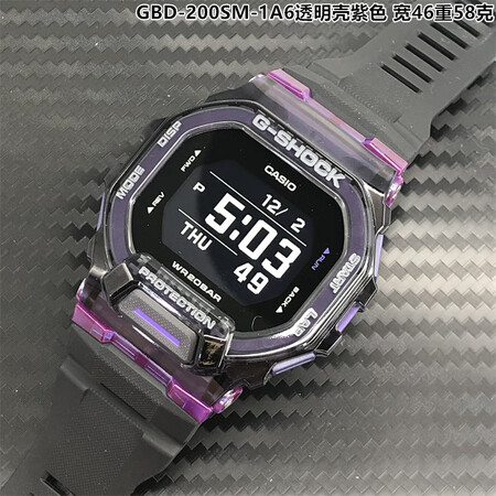 卡西欧（CASIO）GBD200GSHOCK小方块大黄蜂蓝牙...