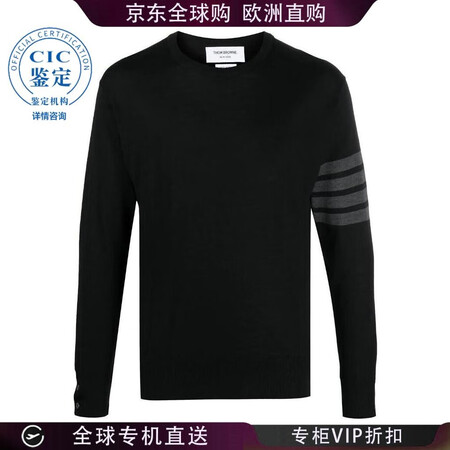 Thom Browne 圆领羊毛套衫 男士 图色MKA002...