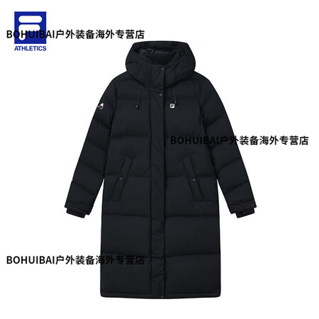 斐乐（FILA）ATHLETICS女子长羽绒服秋冬百搭休闲保...