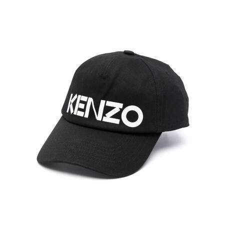 高田贤三（KENZO）棒球帽六片结构透气Logo设计可调后带...