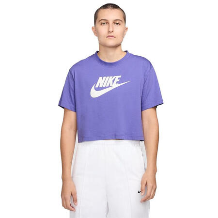 耐克（NIKE）女式运动短款T恤舒适透气宽松休闲棉质上衣 P...