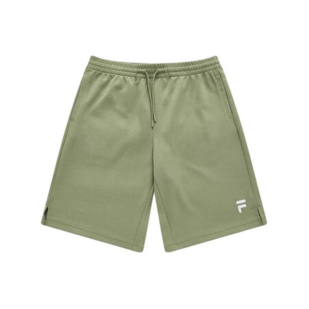 斐乐（FILA）FOB Logo印花针织直筒休闲短裤 男女同...