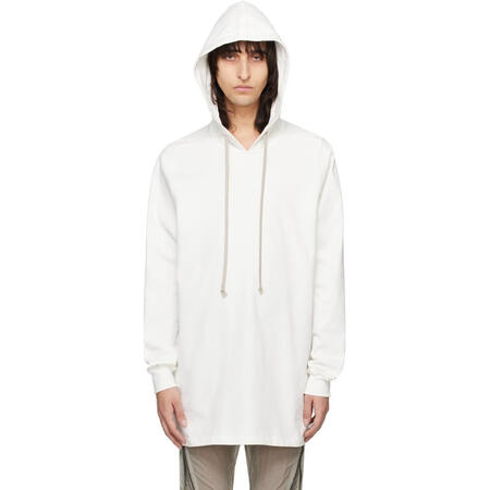 瑞克·欧文斯（RICK OWENS） 奢侈品 男士 灰白色抽...