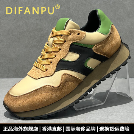 DIFANPU国际奢侈品牌男鞋2025年最新款运动鞋高端阿甘...