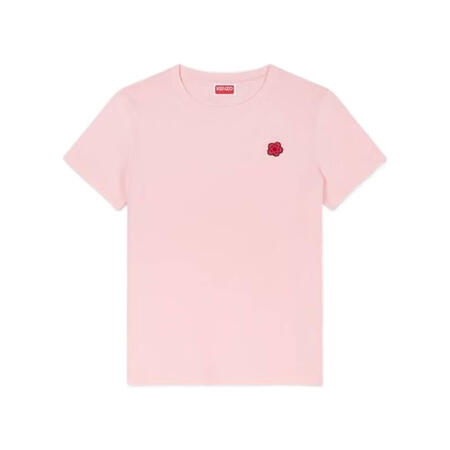 高田贤三（KENZO）短袖T恤女徽章刺绣休闲百搭夏季潮牌基础...