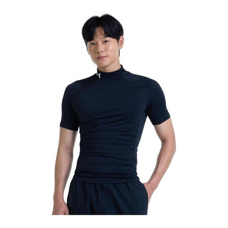 安德玛（Under Armour）男士压缩运动短袖T恤透气速...