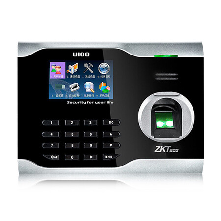 
                                                            ZKTeco/熵基科技U100指纹考勤机 专业型指纹打卡机 TCP/IP传输                