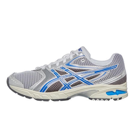 亚瑟士（asics）跑步鞋男士缓震透气专业训练跑鞋白蓝配色 ...