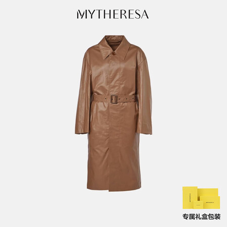LEMAIRE 女士 束带棉质雨衣 P00964857 米色...