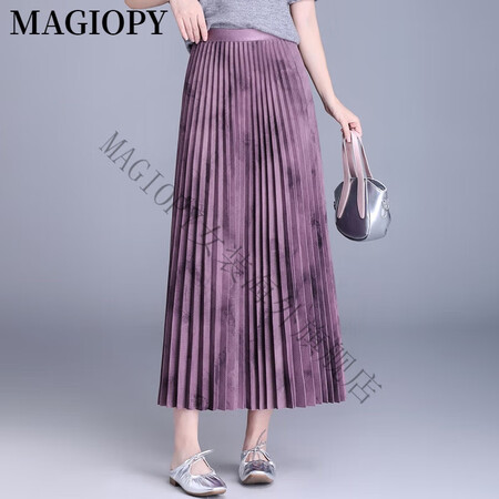 MAGIOPY国际奢侈高档品牌MAGIOPY品牌气质百褶裙2...