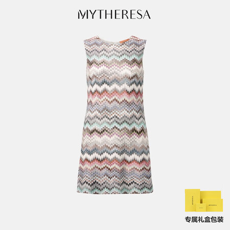 MISSONI Zigzag迷你连衣裙 P01045621 ...