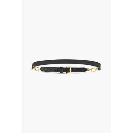 FRAME 奢侈品 女士 鳄鱼纹皮带腰带 Black M