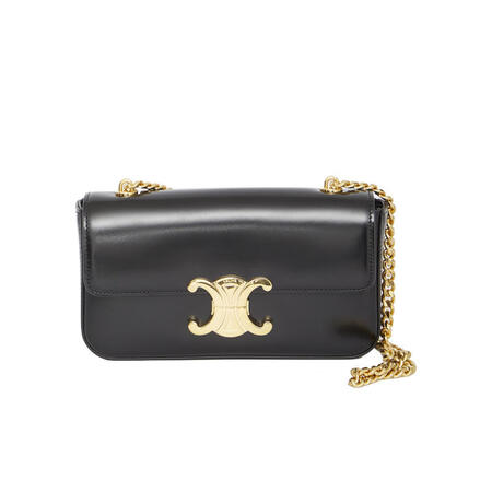 思琳（CELINE） 奢侈品 女士 单肩包 黑色 均码