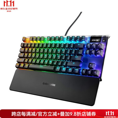 赛睿（SteelSeries）Apex Pro TKL 有线...