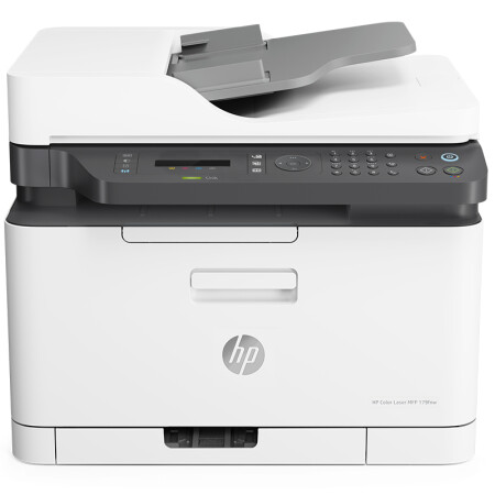 惠普（HP）179fnw锐系列 彩色激光多功能一体机四合一打印复印扫描传真自动进稿器 M177fw升级网络无线