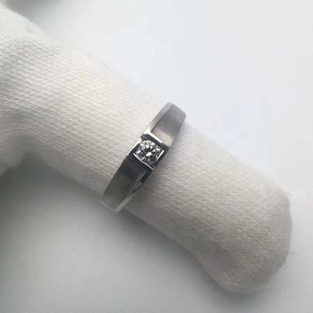 【二手9成新】周大福男士0.174ct钻戒 无附件