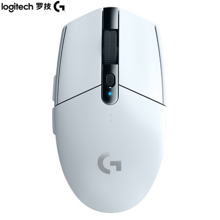 罗技g304 罗技 G G304 Lightspeed无线鼠标游戏鼠标轻质便携吃鸡鼠标绝地求生鼠标宏白色100dpi 行情报价价格评测 京东