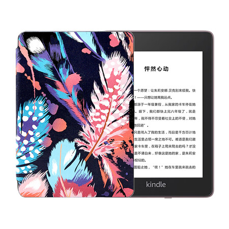 Kindlekindle Paperwhite Kindle Paperwhite 全新电子书阅读器经典版第四代32g烟紫色 Nupro炫彩保护 套 幻生羽套装 行情报价价格评测 京东