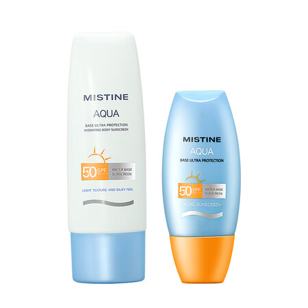 蜜丝婷 泰国版蜜丝婷防晒霜乳男女可用水润SPF50军训户外蜜...