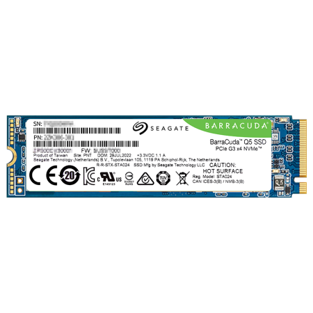 希捷（SEAGATE）SSD固态硬盘1TB M.2接口(NVMe) 笔记本台式机电脑经济高速扩容 酷鱼Q5