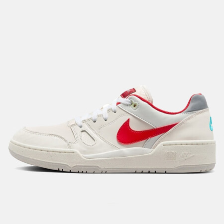 耐克（NIKE）男鞋 Full Force Low白红复古潮...