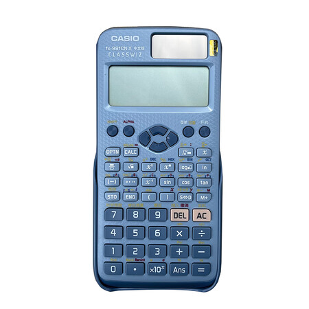 casio/卡西欧fx-991cn x蓝色中文版函数科学计算器大学生考研考试物理