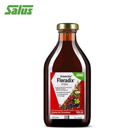 莎露斯（Salus）女性孕妇补铁补血 德国进口红铁 铁元（S...