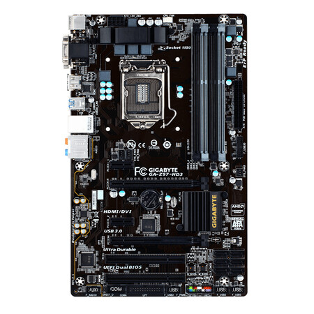 技嘉(gigabyte)z97-hd3主板 (lga1150)_ 7折现价599元