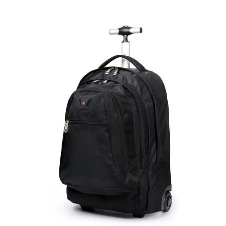 swissgear 拉杆包 行李包双肩背包男登机拖包16英寸大容量旅行包拖拉