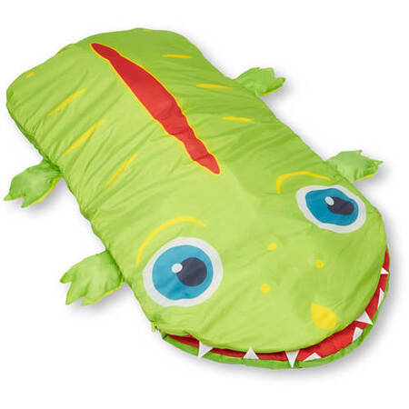 美国直邮 melissa & doug sunny补丁augie鳄鱼睡袋,6长