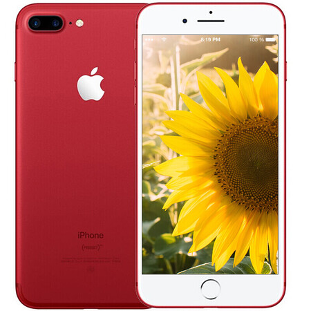 apple 苹果 iphone 7 plus 移动联通电信4g手机 红色特别版 256g标配
