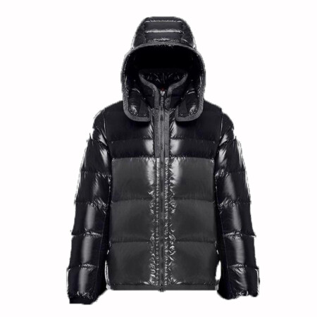 蒙口(moncler) 全球購戶外保暖男士羽絨服連帽短款 harry 系列 black