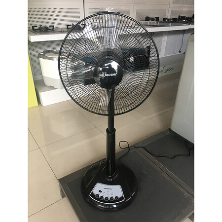 【二手99新】未使用 金松 电风扇 带遥控器 ftd350-d08 黑色